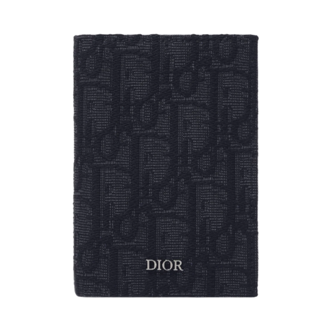 Dior Bi-Fold Card Holder Black Dior Oblique Jacquard