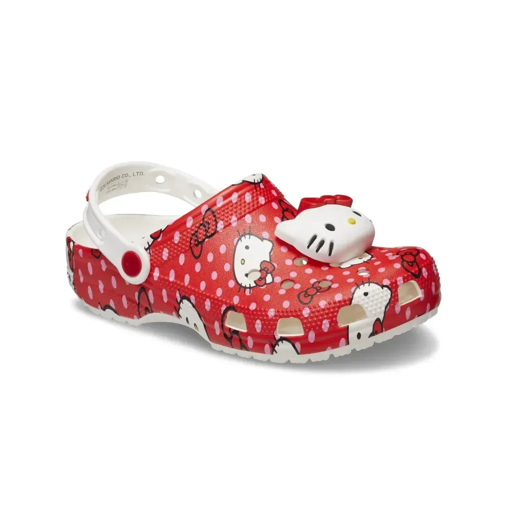 Crocs Classic Clog Hello Kitty Red Polka Dots