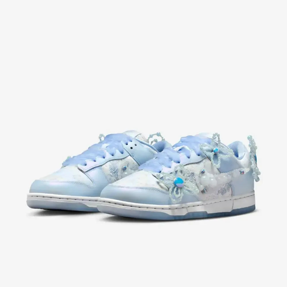 Susan Fang x Nike Dunk Low Summit White Wolf Grey Hydrogen Blue