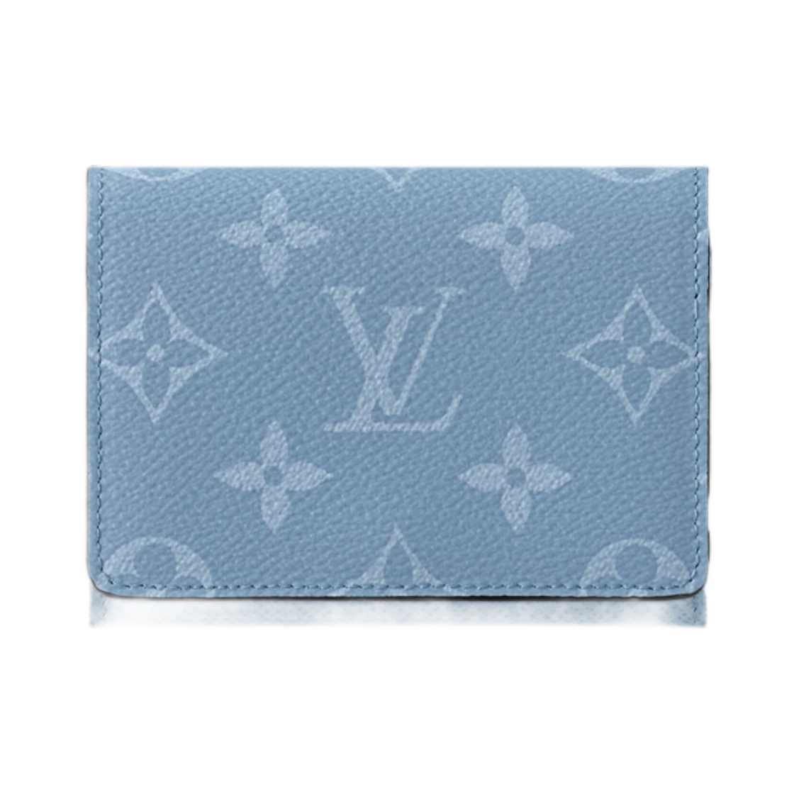 Louis Vuitton Envelope Business Card Holder Sky Blue
