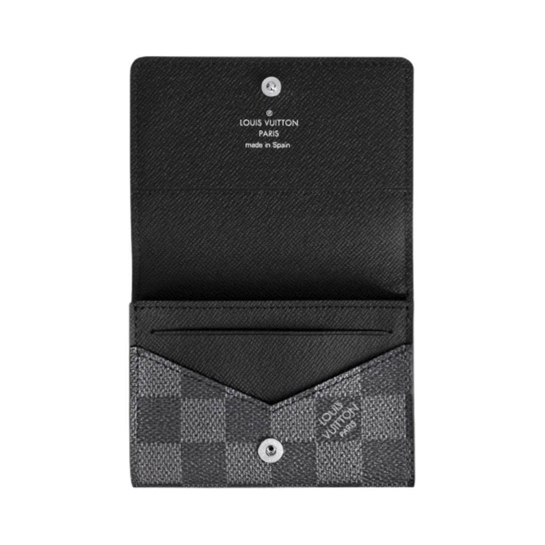 Louis Vuitton Envelope Business Card Holder Damier Graphite