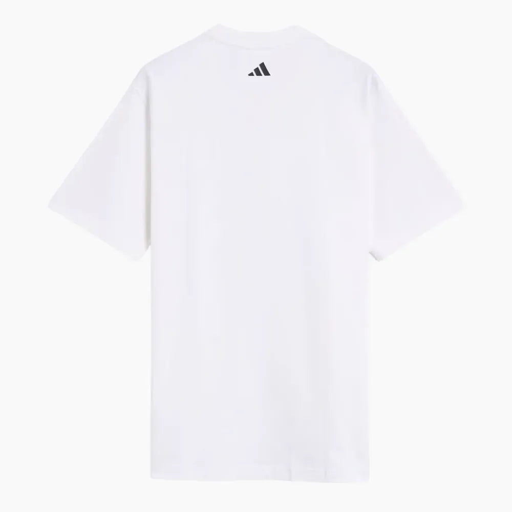 BAPE x adidas Camiseta Milo SSL White