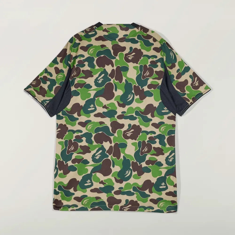 BAPE x adidas Jersey Football Crew Green