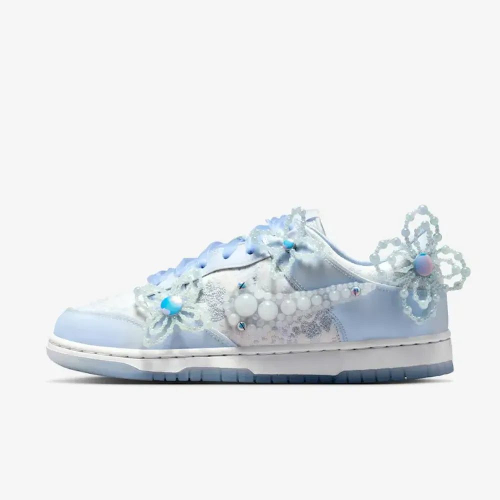 Susan Fang x Nike Dunk Low Summit White Wolf Grey Hydrogen Blue