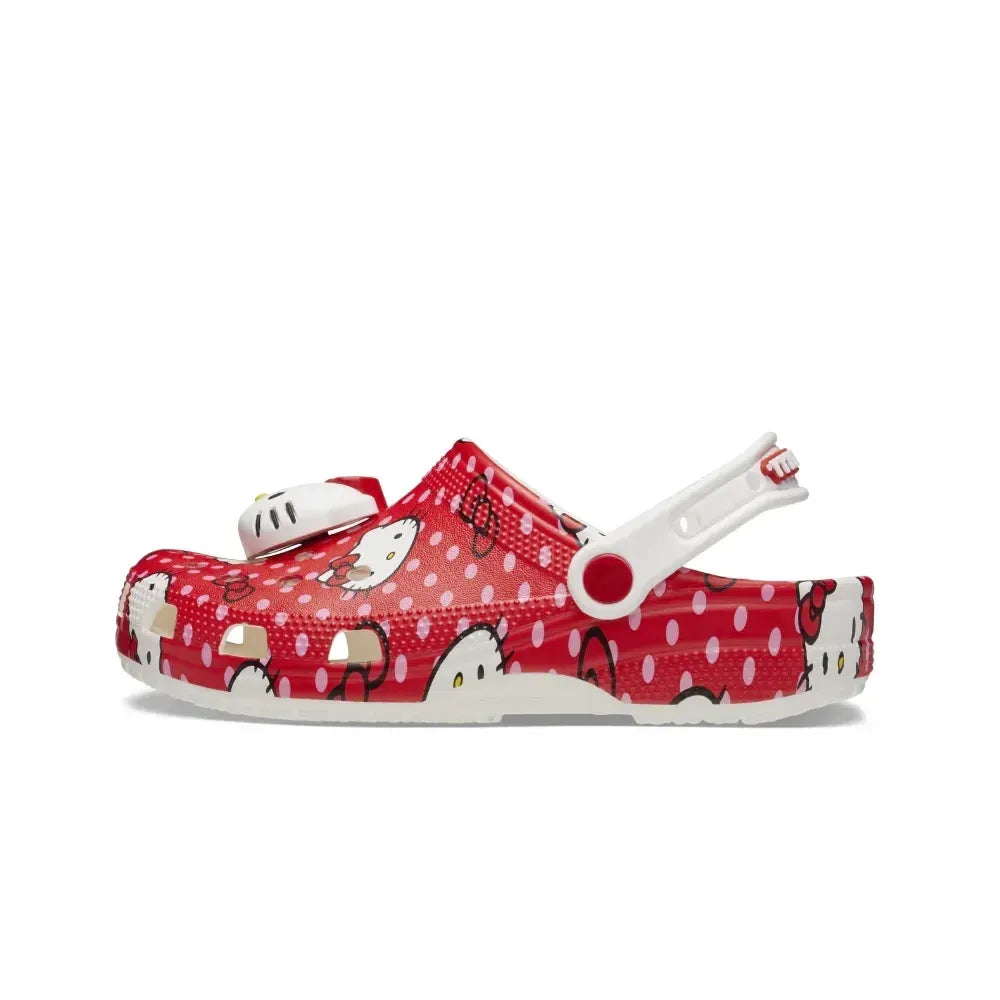 Crocs Classic Clog Hello Kitty Red Polka Dots