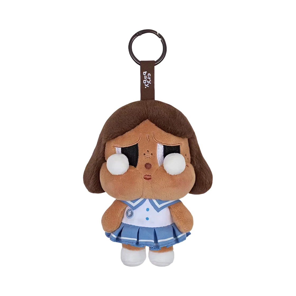 Pop Mart Crybaby Sunset Concert Series Plush Pendant Purplish Blue