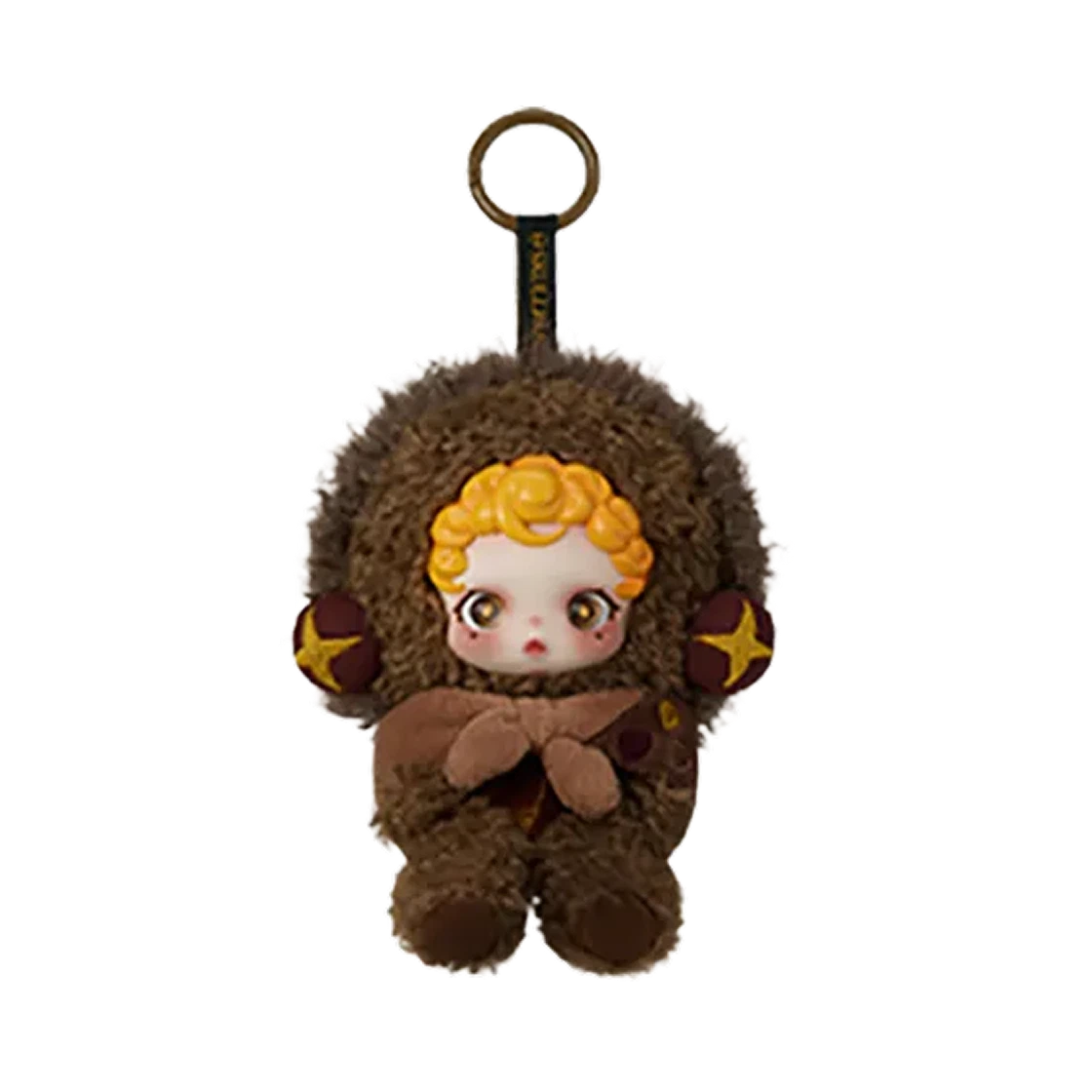 Pop Mart Skullpanda You Found Me ! Series Plush Doll Pendant Sneaky Chestnut