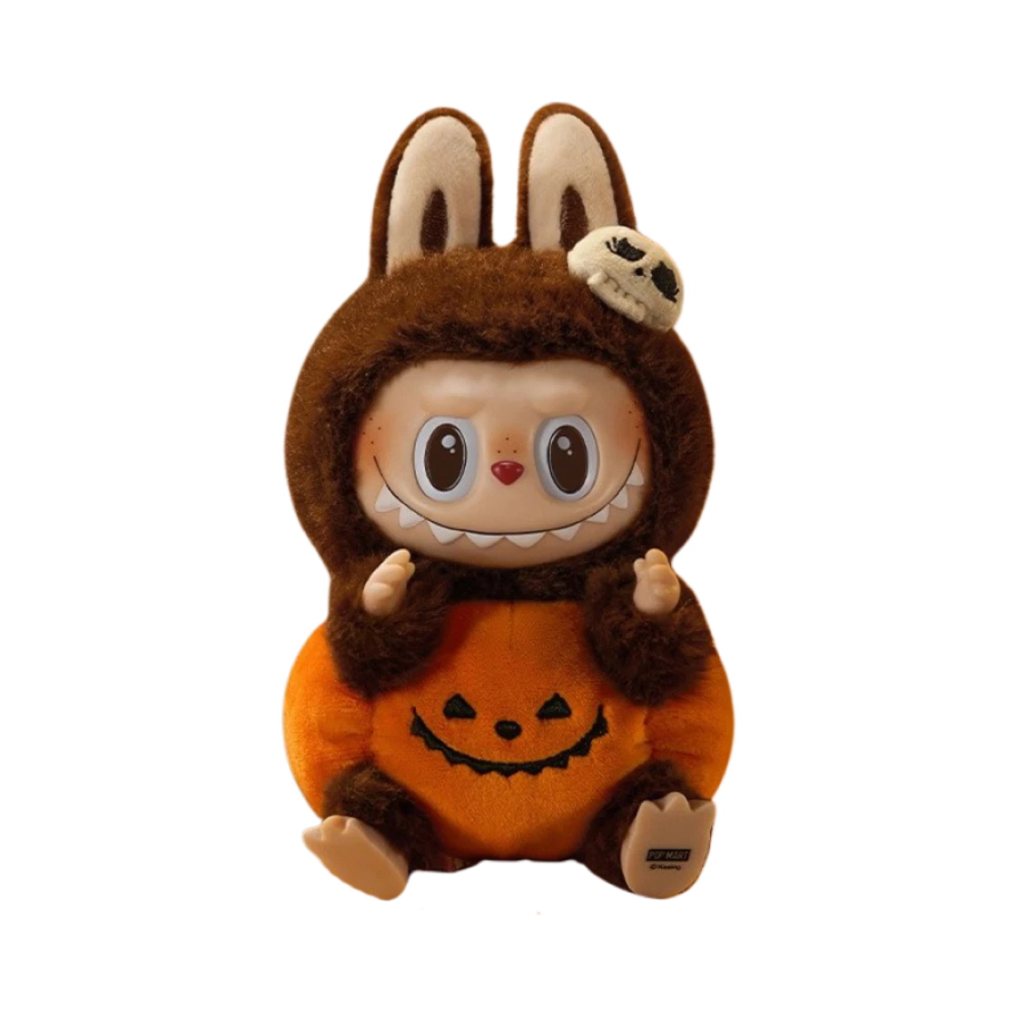 Pop Mart Labubu Halloween Party Series Pumpkin Toy Keyring