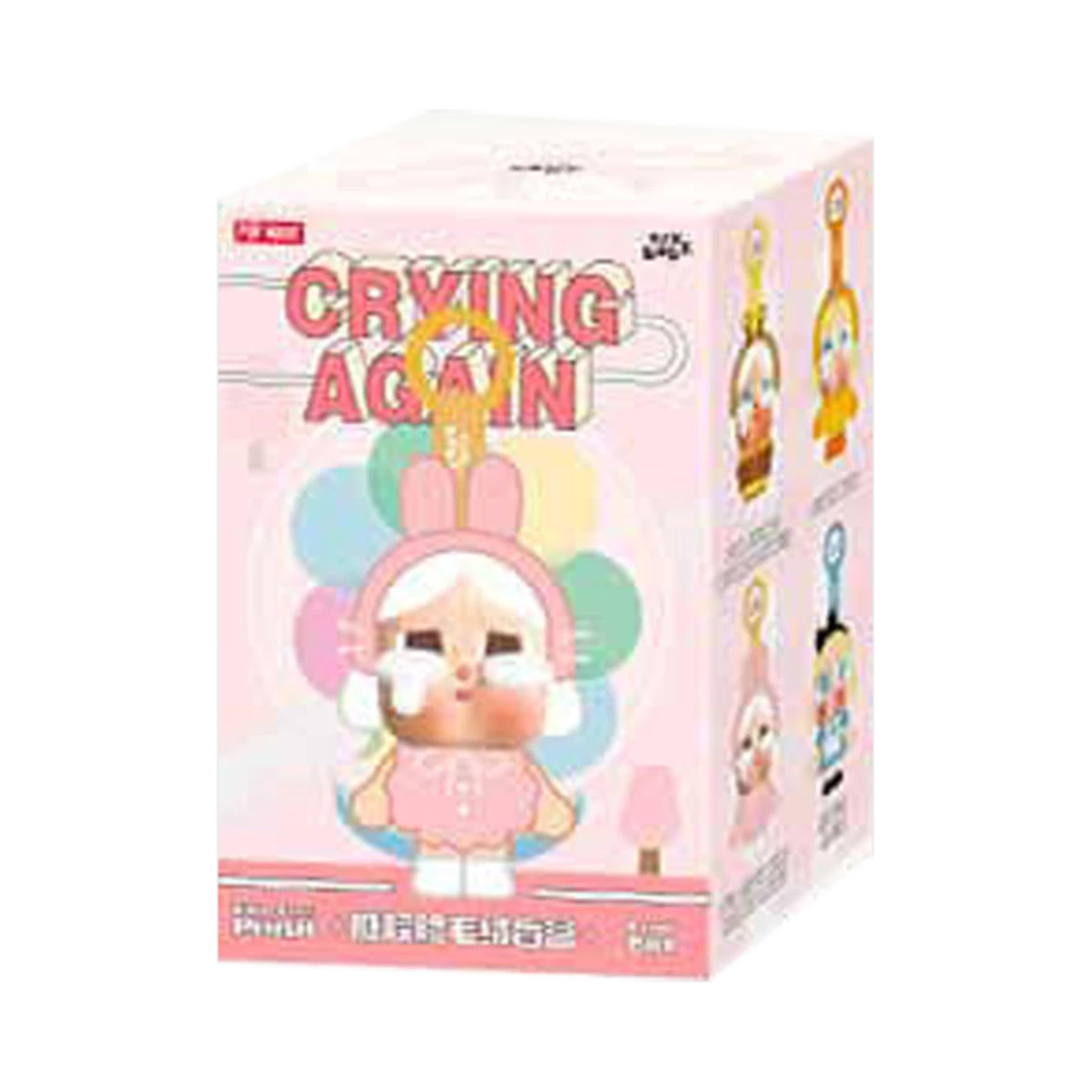 Pop Mart Crybaby Crying Again Series Plush Keyring Sealed Case (1 Blind Box)
