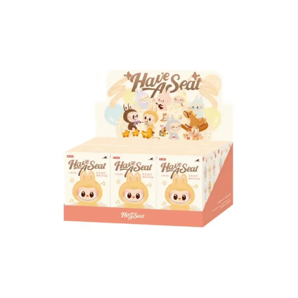 Pop Mart Labubu The Monsters Have a Seat Vinyl Plush Sealed (6 Blind Boxes)